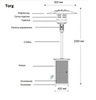 Уличный газовый обогреватель Ställeh Torg Rottang