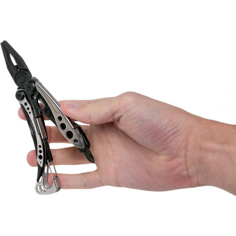 Картинка мультитул Leatherman Skeletool серебристо-чёрный - 2