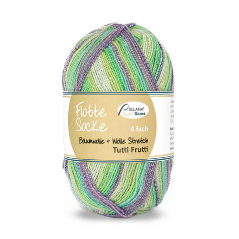 Flotte Socke Baumwolle Stretch Tutti Frutti 1413