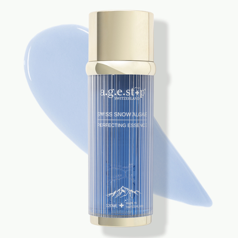 AGESTOP SWITZERLAND Swiss Snow Algae Essence Эссенция для сохранения влаги и сияния кожи, 120 мл