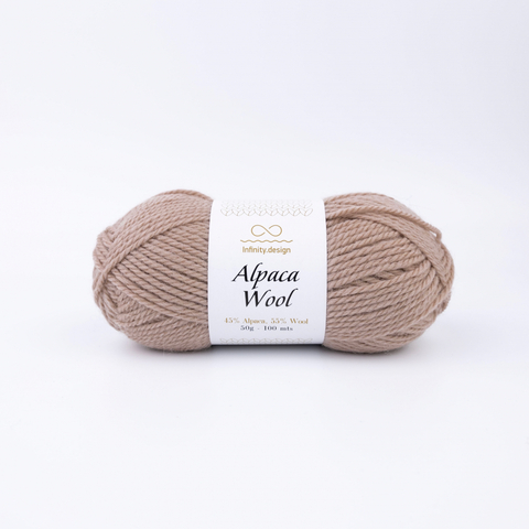 Пряжа Infinity Alpaca Wool 2650 тауп