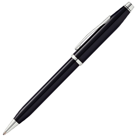 Набор подарочный Cross Century II - Black, шариковая ручка + перьевая ручка