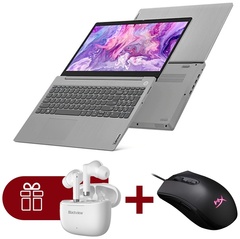 Ноутбук Lenovo IdeaPad L3 15ITL6 + HyperX Pulsefire Core черный + Blackview TWS Earphone AirBuds 4 белый 15.6" / 8 Гб / SSD 512 Гб / Win 10 / 82HL003M
