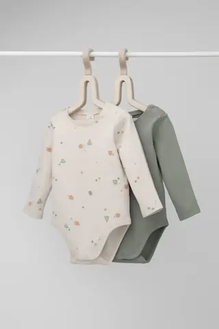 полукомбинезон для новорожденных  К 6342-2уп/зеленый чай,черепашки