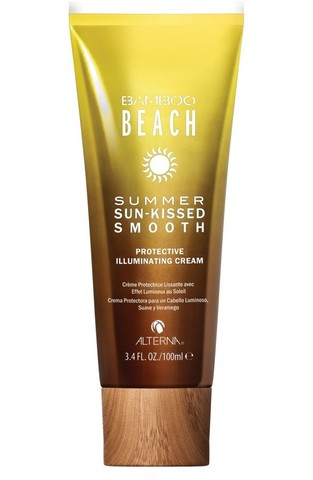 Alterna Bamboo Beach Summer Sun-Kissed Smooth - Солнцезащитный разглаживающий крем для блеска волос с экстрактом бамбука