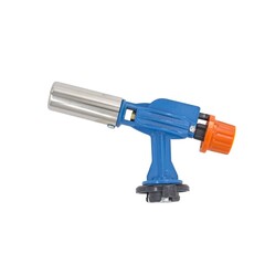 73-0-016 Горелка газовая на баллон, сопло 20х48мм, ручной поджиг, расход 180г/ч, работа 360°, чугун (РемоКолор)