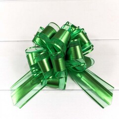 
          Бант Для Упаковки Подарка Ажурный 5 Х 5 См (Зеленый)
