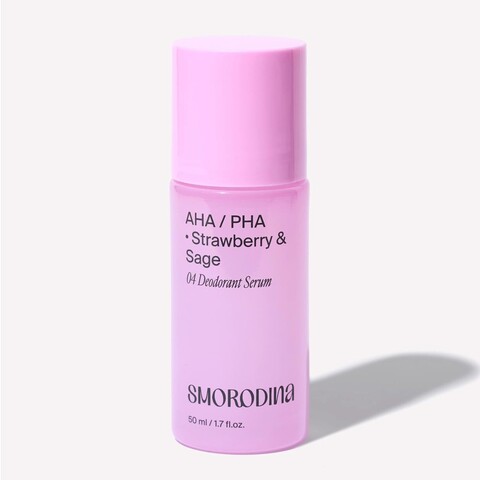 Дезодорант - сыворотка с АНА и РНА кислотами Клубника и Шалфей 50 мл | Smorodina