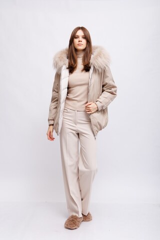 Marc Cain Широкие брюки расслабленной джинсовой модели