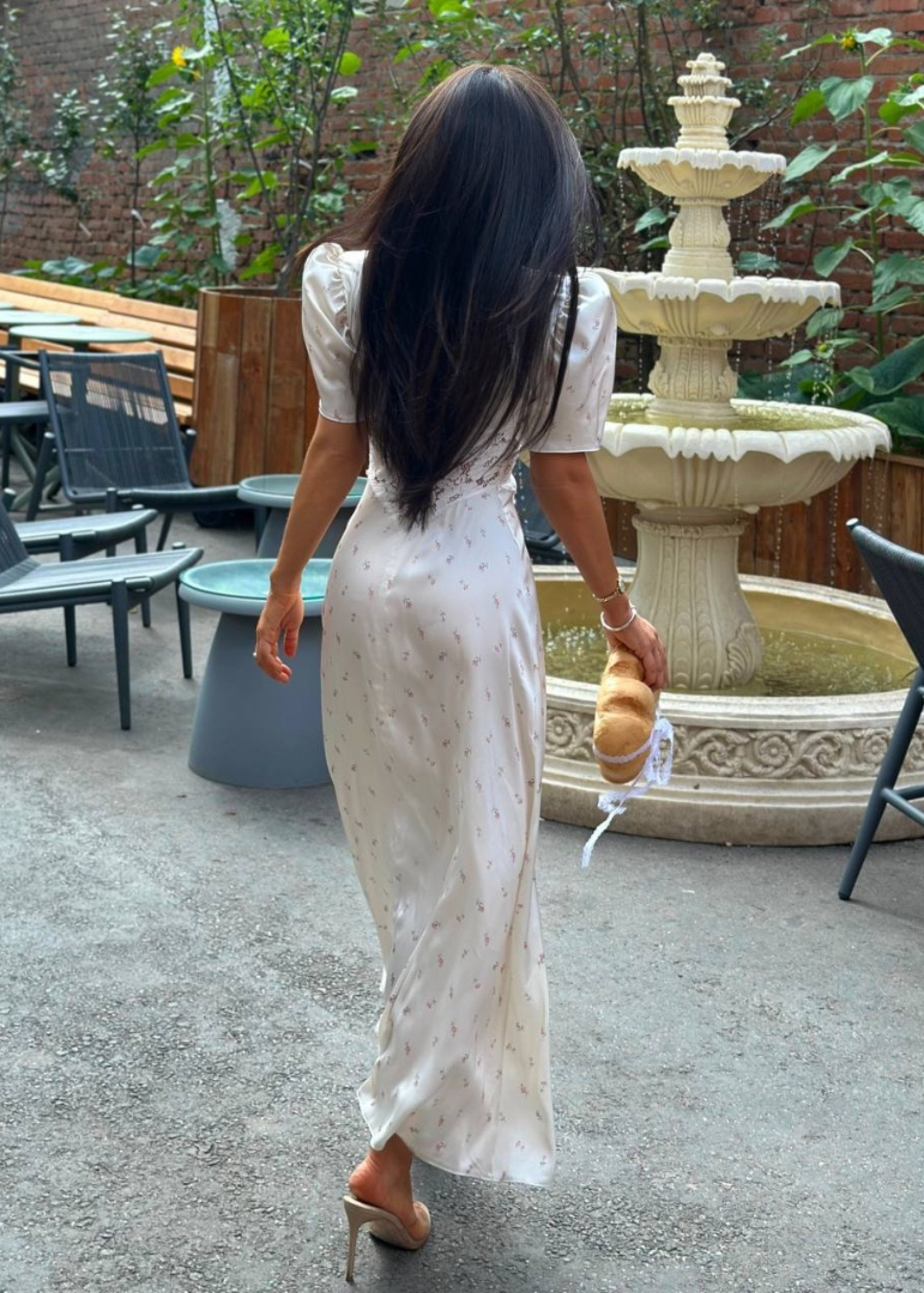 Платье "Who is she", белый