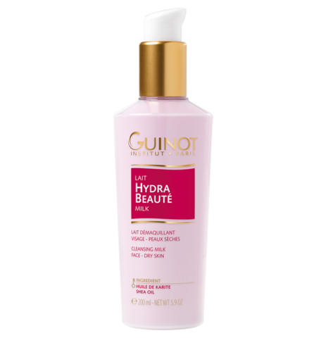 Смягчающее Очищающее Молочко для Сухой Кожи/ Guinot Lait Hydra Beauty  200мл