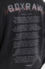 Худи Boxraw Poetry In Motion Oversized Черный