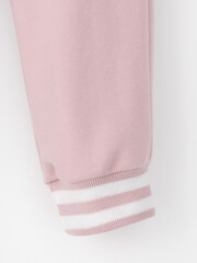 брюки  для девочки  КР 400782-1/розовый лед