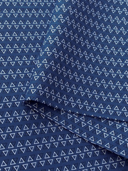 Ткань бязь плательная, рис. "Треугольники", ширина 150 см, арт. 9624