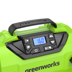 Компрессор автомобильный Greenworks ACG301 24V/12V аккумуляторный, без АКБ и ЗУ