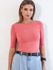 Джемпер  из премиального хлопка с эластаном  D49.112 (124276)