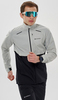 Беговая ветрозащитная куртка Nordski Pro Energy Running Grey/Black мужская
