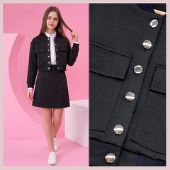 Жакет-бомбер хлопок д (9-13) 260415-WD141