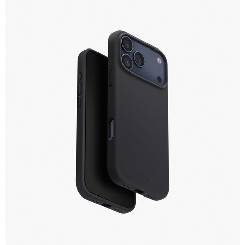 Чехол Uniq Lino Case для iPhone 17 Pro Max, Угольно‑серый | Charcoal Grey