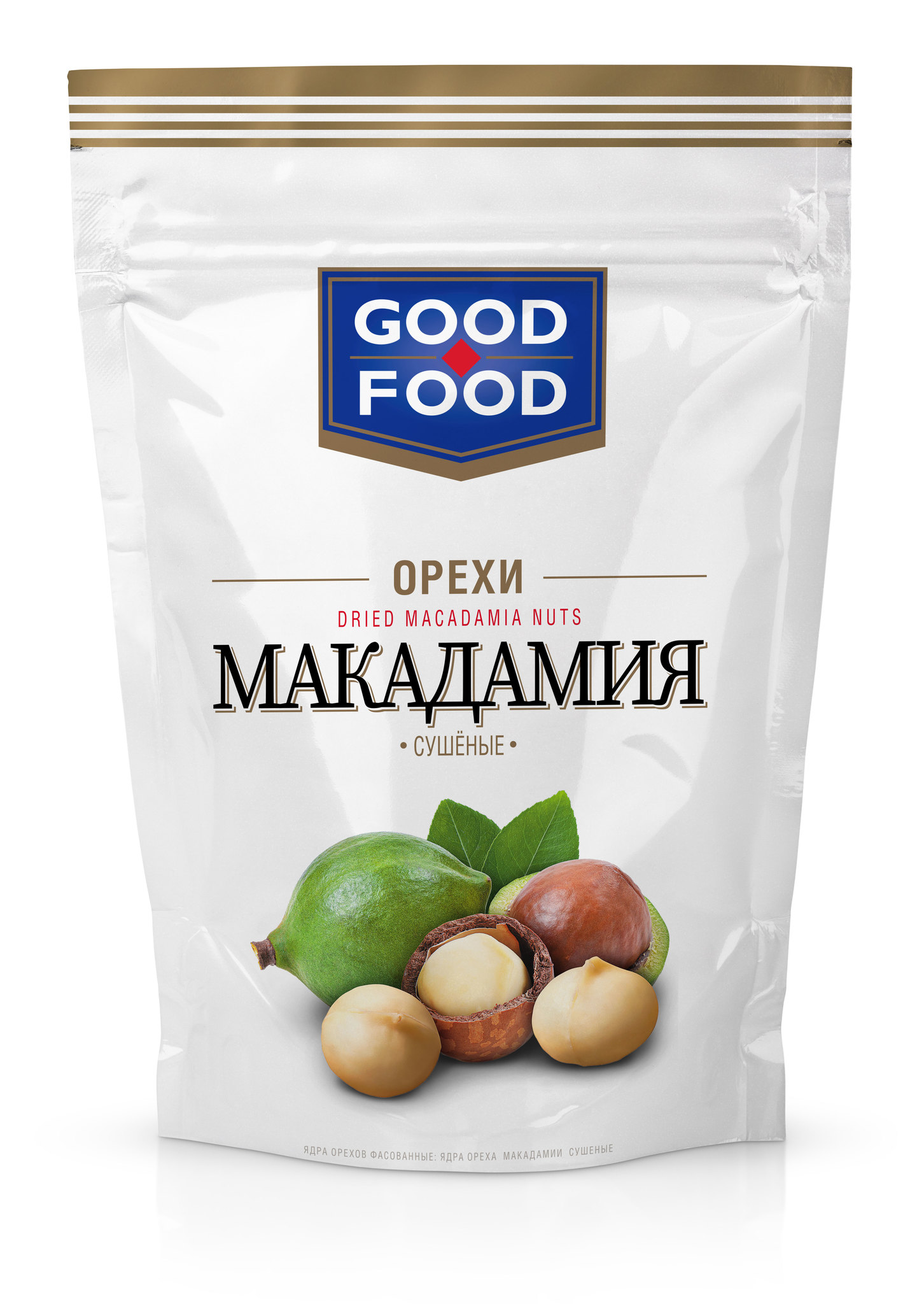 GOOD FOOD Макадамия 130 г - купить в интернет-магазине shopgf.ru