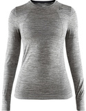 Утеплённая беговая рубашка Craft Fuseknit Comfort Grey женская