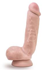 Телесный фаллоимитатор 8.5 Inch Cock With Balls - 21,5 см. - 