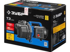 ЗУБР 1100 Вт, поверхностный (садовый) центробежный насос, Профессионал (НС-Т3-1100)