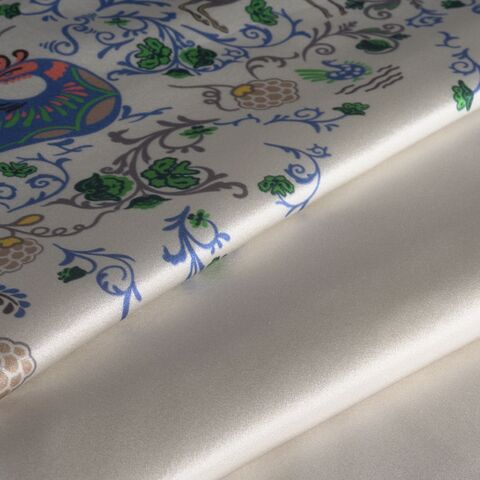 Наволочка 50x70 Mollen Цветок папоротника жемчужно-белая хлопковая