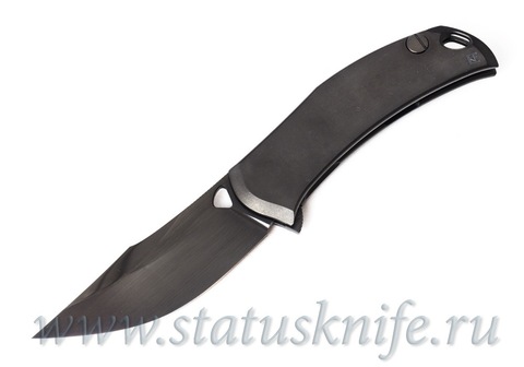 Нож CKF/Коныгин Barm DLC/зеркало, сталь М398, рукоять титан