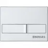 Berges 43398 Комплект : инсталляция NOVUM кнопка L2 матовый хром, унитаз SIGMA Rimless 52 см, сиденье дюропласт микролифт, быстросъём