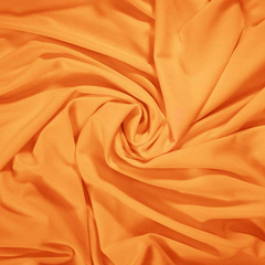 Трикотаж Масло, 207 гр/м2, 95%-п/э, 5%-спандекс, 150 см, тыквенный