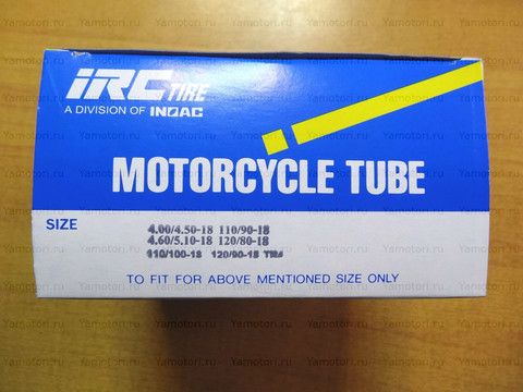 Мото камера IRC BR TR4 110/90-18, 110/100-18, 120/80-18, 120/90-18