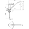 Ideal Standard Alpha Смеситель BC490AA