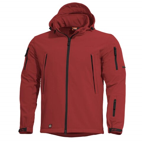 Maroon soft shell jacket deals