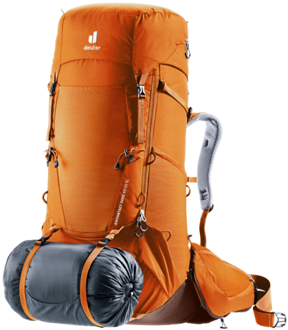 Картинка рюкзак туристический Deuter Aircontact Core 65+10 SL Chestnut-Umbra - 4