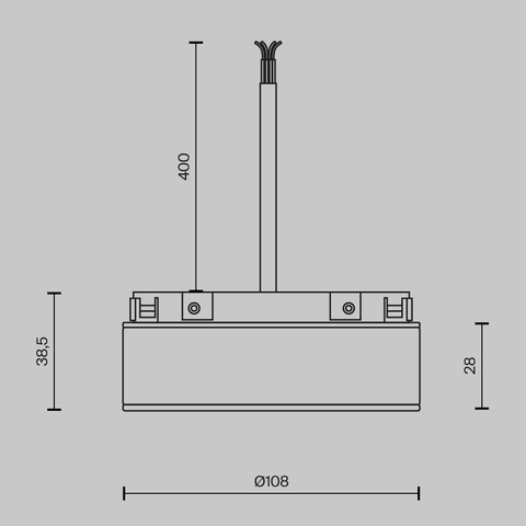 Блок питания Maytoni Power supply basity TRA172DR-100W-DS-B