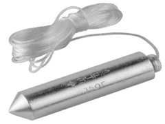 ЗУБР 5 м, 150 г, в пластиковом контейнере, Строительный отвес со шнуром,Мастер(0636-150) 6 шт