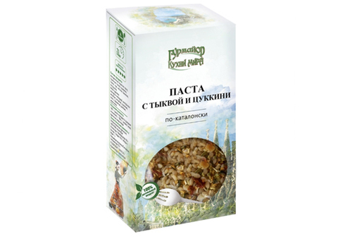 Паста с тыквой и цуккини по-каталонски, 220г