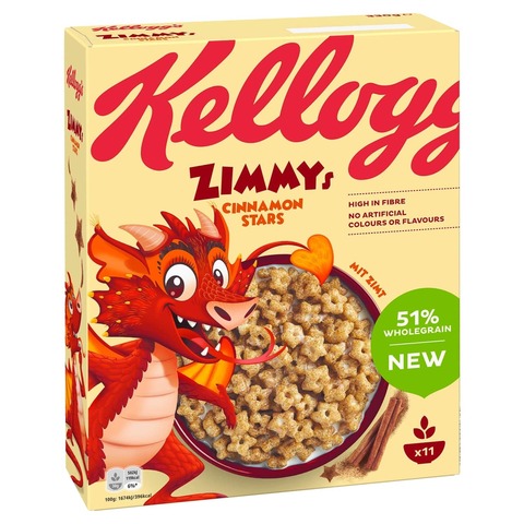 Готовый завтрак Kellogg's Zimmy's Cinnamon Stars Cereal 330 гр