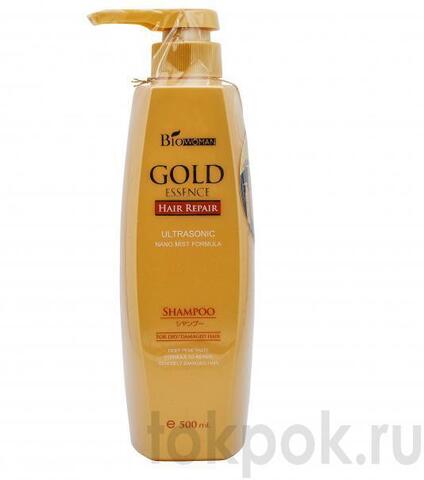 Шампунь для волос BioWoman Gold Essence Hair Repair Shampoo, 500 мл