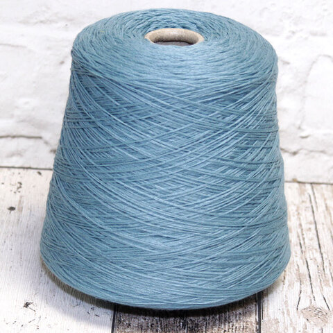 Меринос-шнурок BIELLA YARN STRING 380 припыленная бирюза