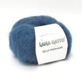 Пряжа Lana Gatto Silk Mohair 14527 темная лазурь