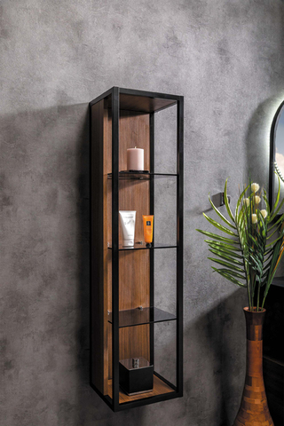 Boheme Loft 896-D Пенал, цвет: dark wood