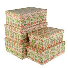 Набор коробок 10 в 1  СССР крафт 30,5х20х13 - 12х6,5х4см 4967227