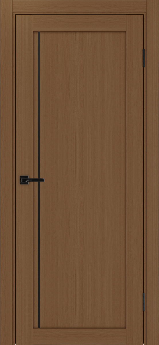 Дверь межкомнатная Оптима Порте Турин 565.11 АПП молдинг SB, цвет орех, экошпон, глухая