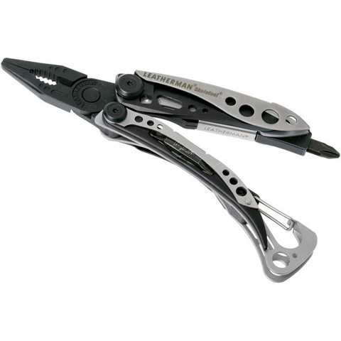 Картинка мультитул Leatherman Skeletool серебристо-чёрный - 7