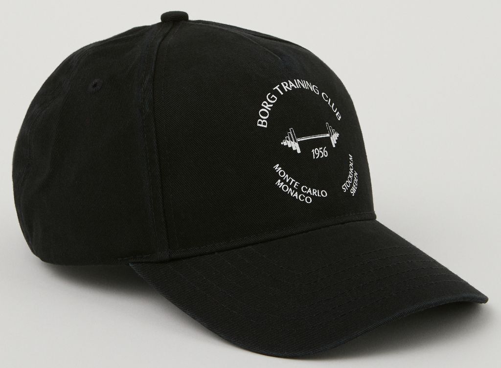 Теннисная кепка Björn Borg Sthlm Cap - black beauty - купить по ...