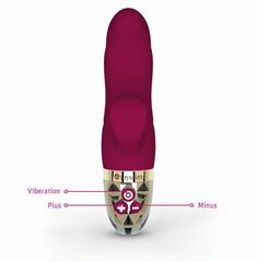 Ярко-розовый вибратор-кролик Hop Hop Bob - 16 см. - 
