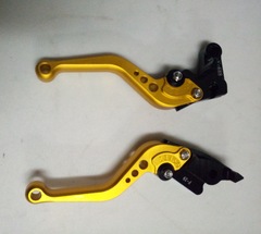 Короткие рычаги тормоза-сцепления CBR 600 RR 2003 желтые