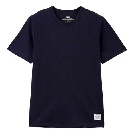 Футболка Alpha Industries Essential Gen II Replica Blue (Синяя)